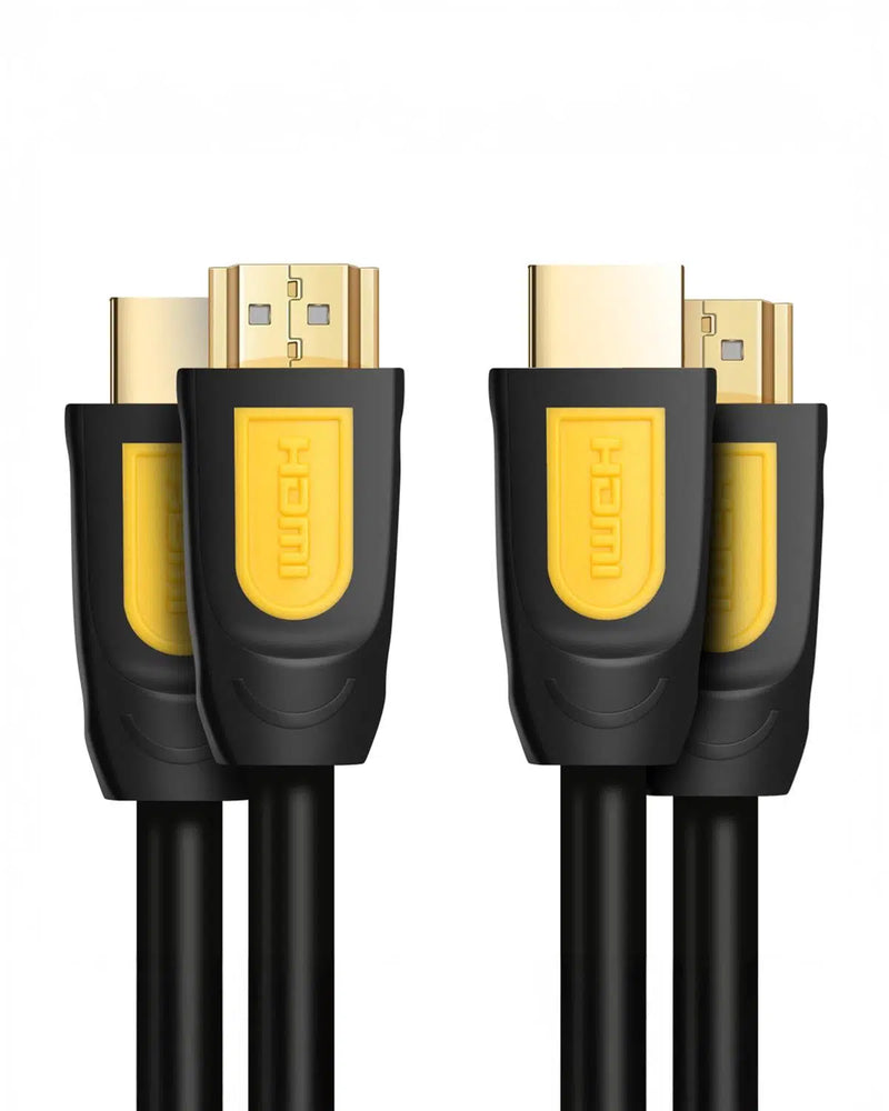 UGREEN 10129 2m HDMI cable with black and yellow connectors