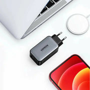 UGREEN 65W 3-Port 2C1A USB C Charger PPS GaN Fast Charger Desktop Laptop Wall Charger Multi Device Charging Hub (10335) Ugreen
