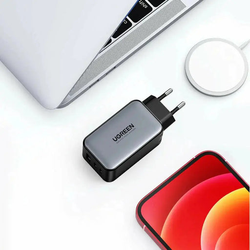 UGREEN 65W 3-Port 2C1A USB C Charger PPS GaN Fast Charger Desktop Laptop Wall Charger Multi Device Charging Hub (10335) Ugreen