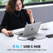 UGREEN 10Gbps 4 in 1 USB C Hub, USB 3.2 Adapter with 2 USB-C 3.2 and 2 USB-A 3.2 Splitter Extender for MacBook Pro/Air, iPad Pro, iPhone 15/15 Pro Max, Surface, PC, Laptops and More (35583) TeckPot