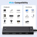 UGREEN 10Gbps 4 in 1 USB C Hub, USB 3.2 Adapter with 2 USB-C 3.2 and 2 USB-A 3.2 Splitter Extender for MacBook Pro/Air, iPad Pro, iPhone 15/15 Pro Max, Surface, PC, Laptops and More (35583) TeckPot