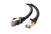 UGREEN 11273 black 10m Ethernet cable connector view