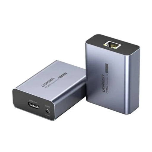 UGREEN Ethernet Extender 70M 1080P 60Hz HDMI Extension Cat5e Cat6 Cable Transmitter Receiver Power Adapter Signal (20519) Ugreen