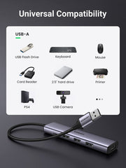 UGREEN 20805 USB-A peripheral compatibility