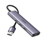 UGREEN 20805 four-port USB 3.0 hub with USB-A host plug