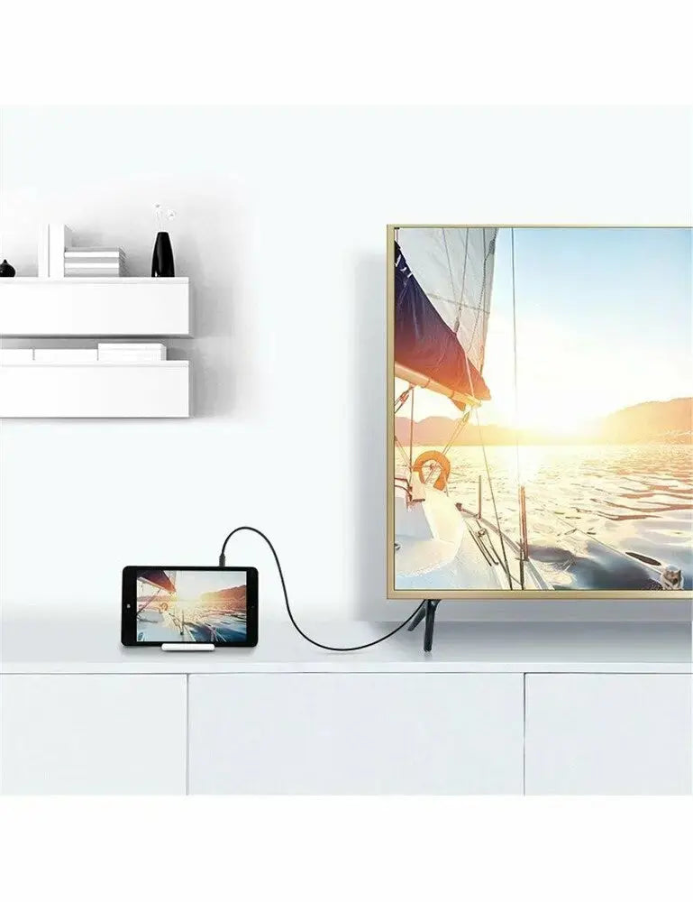 UGREEN Micro HDMI to HDMI Cable 1.5M High Speed 4K UHD Camera DSLR Raspberry Pi Tablet Laptop Monitor Projector (30102) Ugreen