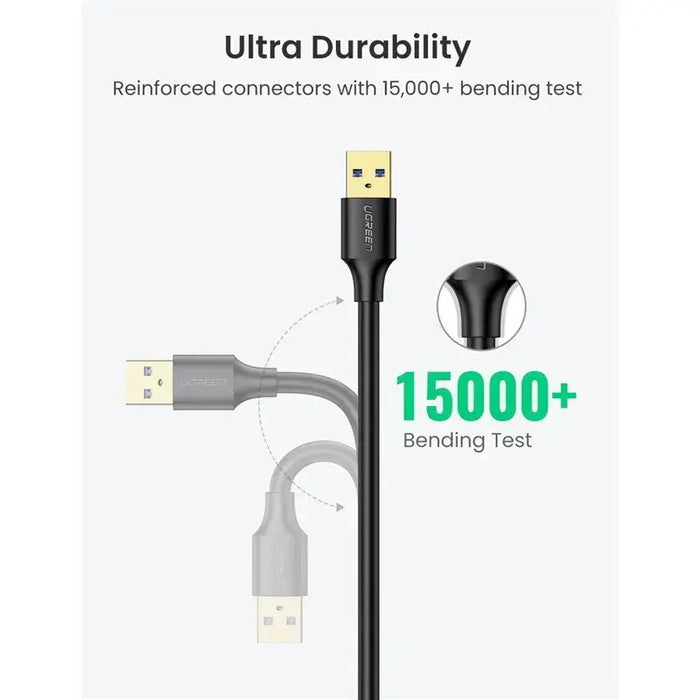 UGREEN USB 3.0 Type A Extension Cable 3M Male to Female 5Gbps Data Transfer PlayStation Xbox Oculus VR USB Flash (30127) Ugreen
