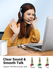 UGREEN 30620 headset call setup and microphone-plug compatibility
