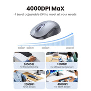 UGREEN 35900 M556 grey mouse with four DPI settings