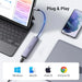 UGREEN 4 in 1 USB C to Ethernet Adapter, Thunderbolt 3 to USB 3.0 Gigabit RJ45 Multiport Hub Compatible with MacBook Pro 13/14/16 Air, iMac, iPad, Surface Book, Dell XPS, Chromebook, and More (60600) TeckPot