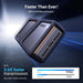 UGREEN 40Gbps M.2 NVMe Enclosure with Cooling Fan, Anti-Drop SSD Enclosure for MacBook, Aluminum M.2 Enclosure Support M/B+M Key Size 2280/2260/2242/2230 Compatible with Thunderbolt 3/4/USB4/3.2/3.1 (15976) TeckPot
