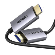 UGREEN HD178 optical HDMI cable showing both connector faces