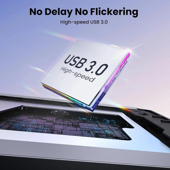 UGREEN 4K@60Hz Capture Card, Ultra HD HDMI Video Capture Card 1080P@240Hz USB 3.0 Ultra-Low Latency with VRR and HDR for Streaming, Gaming, Recording Compatible with iPad, Switch, PS5, Xbox, PC, Mac (25173) TeckPot