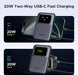 UGREEN Uno Magnetic Power Bank 5000mAh Compatible with Magsafe, Wireless Portable Charger with USB C 20W Fast Charging Battery Pack Compatible with iPhone 15 Pro Max, 15,14 Plus, 13 Series, Black (35605B) TeckPot