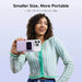 UGREEN Uno Magsafe Power Bank 5000mAh Magnetic Battery Pack 20W Fast Charging Portable Charger with Foldable Stand Emoji TFT Display Powerbank for iPhone 16 Pro Max/15 Plus/14/13/12 Series, Purple (35606) TeckPot