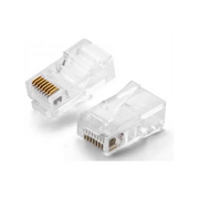 UGREEN RJ45 Connectors 100-Pack Network Cat5 Cat5e Ethernet Cable Gold-Plated 8P8C Modular Plugs Reliable LAN Connection 50246 Ugreen