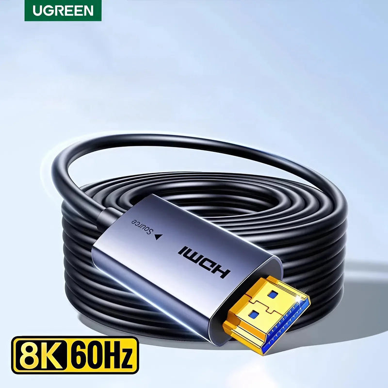 UGREEN HD183 fibre optic HDMI cable supporting 8K at 60Hz