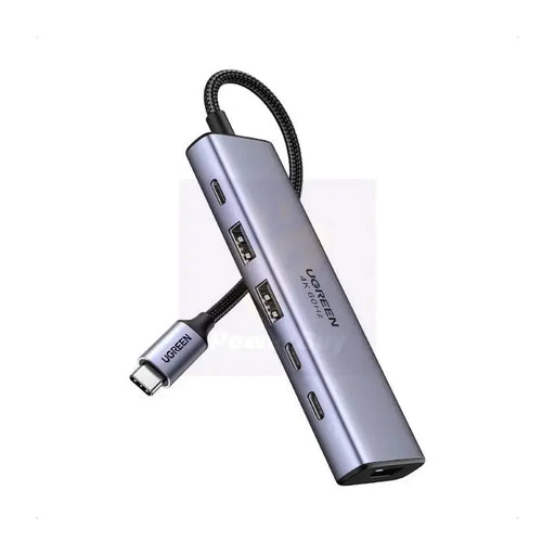 Ugreen 6 In 1 Usb C Multifunctional Adapter, USB-C TO HDMI+2*USB-A 3.2+2*USB 3.2 C+PD Power (35999) Ugreen