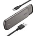 UGREEN M.2 SATA SSD Enclosure USB 3.0 5Gbps Aluminum Tool-Free External Case NGFF 2230 2242 2260 2280 Portable (60355) Ugreen