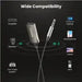 UGREEN Bluetooth 5.3 Car AUX Receiver 3.5mm Wireless Audio Adapter Hands-Free Calling HiFi Music Streaming (70601) Ugreen