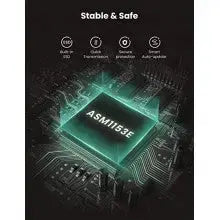 UGREEN SATA to USB-C Adapter Cable USB 3.1 Gen 2 6Gbps External Hard Drive Converter 2.5" SSD HDD Samsung WD (70610) Ugreen