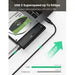 UGREEN SATA to USB-C Adapter Cable USB 3.1 Gen 2 6Gbps External Hard Drive Converter 2.5" SSD HDD Samsung WD (70610) Ugreen