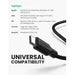 UGREEN SATA to USB-C Adapter Cable USB 3.1 Gen 2 6Gbps External Hard Drive Converter 2.5" SSD HDD Samsung WD (70610) Ugreen