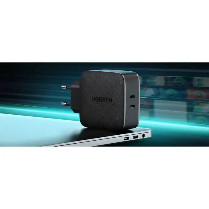 UGREEN 66W 2-Port USB C PD Charger PPS 20W MacBook Pro Air iPad Pro iPhone 13 12 Pro Dell XPS Surface Galaxy S21 (70867)