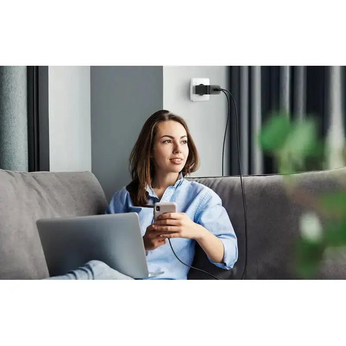 UGREEN 66W 2-Port USB C PD Charger PPS 20W MacBook Pro Air iPad Pro iPhone 13 12 Pro Dell XPS Surface Galaxy S21 (70867)