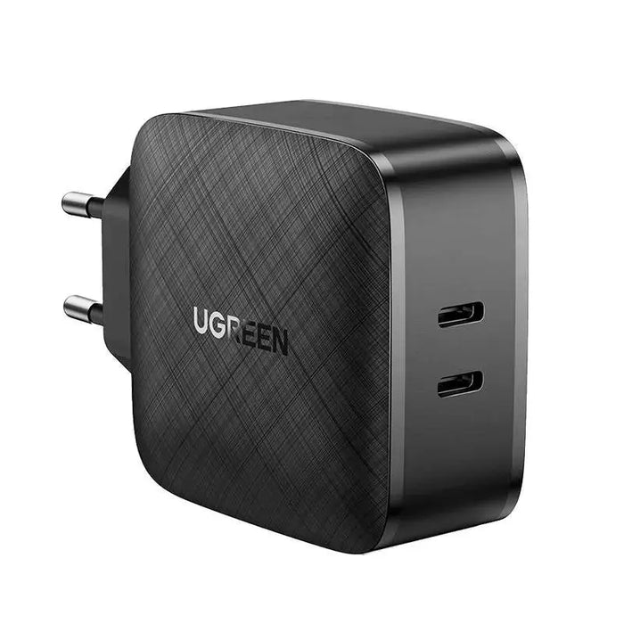 UGREEN 66W 2-Port USB C PD Charger PPS 20W MacBook Pro Air iPad Pro iPhone 13 12 Pro Dell XPS Surface Galaxy S21 (70867)