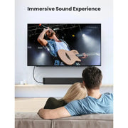 UGREEN 1M Toslink Digital Optical Audio Cable Male to Male Fiber Optic Home Theater Soundbar TV PS5 Xbox DAC 70890 Ugreen