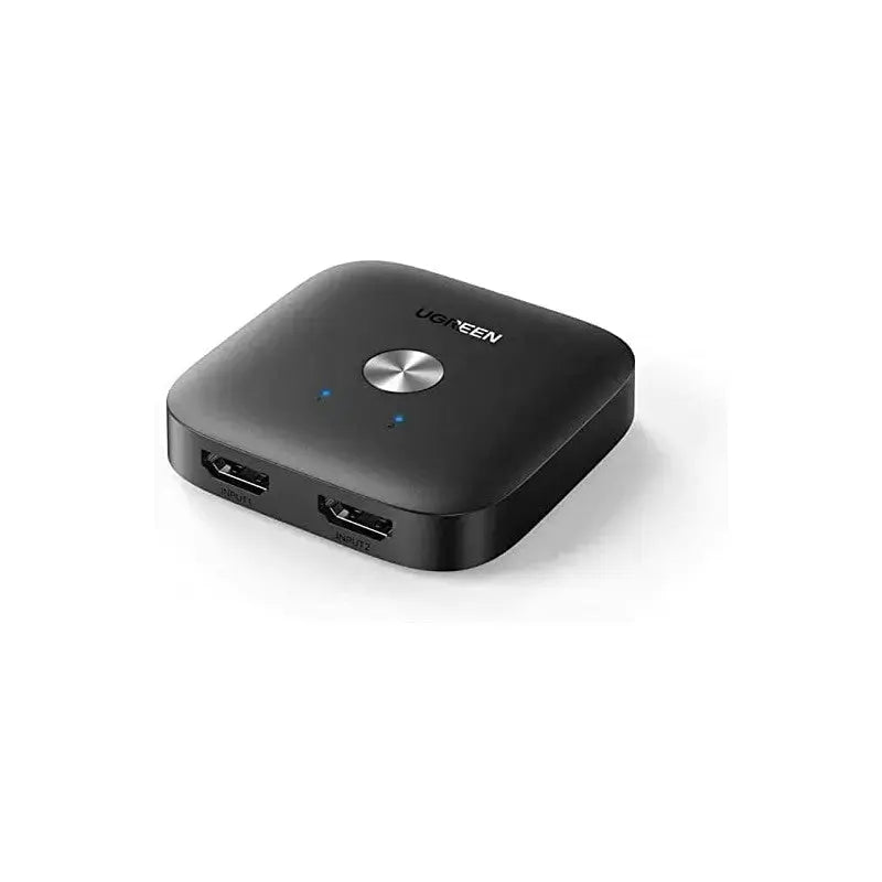 GREEN HDMI Switch 2-in-1 Out Bi-Directional HDMI Splitter 4K 60Hz 1080P 3D TV Monitor Projector Auto Switch 80126 Ugreen