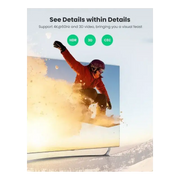 GREEN HDMI Switch 2-in-1 Out Bi-Directional HDMI Splitter 4K 60Hz 1080P 3D TV Monitor Projector Auto Switch 80126 Ugreen