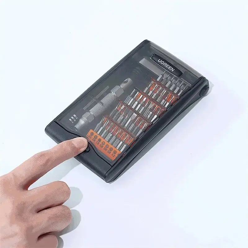 UGREEN 38-in-1 Precision Screwdriver Set Magnetic Repair Tool Kit Aluminum Alloy Laptop PC Smartphone Electronics 80459 Ugreen