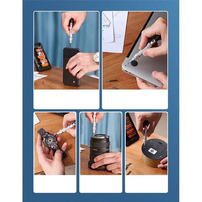 UGREEN 38-in-1 Precision Screwdriver Set Magnetic Repair Tool Kit Aluminum Alloy Laptop PC Smartphone Electronics 80459
