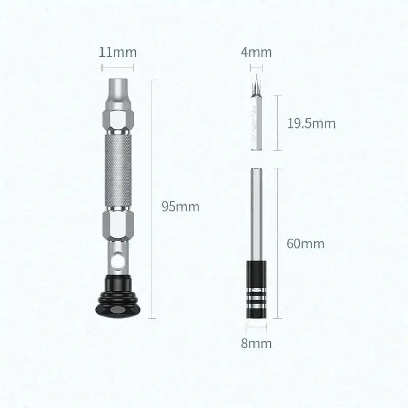 UGREEN 38-in-1 Precision Screwdriver Set Magnetic Repair Tool Kit Aluminum Alloy Laptop PC Smartphone Electronics 80459 Ugreen