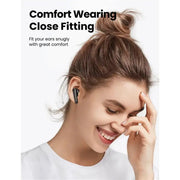UGREEN HiTune T1 True Wireless Earbuds Bluetooth 5.0 Deep Bass Clear Calls Touch Control 27H Playtime USB-C Fast Charging White 80650 Ugreen