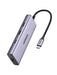 Ugreen 9 In 1 Dual Hdmi USB-C Malfunction Dock With 1*USB 2.0, 2*USB 3.0, 1*RJ45(1000M), 1*USB C PD 60w, 2*Hdmi 4k@60Hz, 1*SD slot, 1*TF slot for MacBook Pro Air, Dell XPS 13, HP, and More (90119/Open Box) TeckPot
