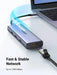 Ugreen 9 In 1 Dual Hdmi USB-C Malfunction Dock With 1*USB 2.0, 2*USB 3.0, 1*RJ45(1000M), 1*USB C PD 60w, 2*Hdmi 4k@60Hz, 1*SD slot, 1*TF slot for MacBook Pro Air, Dell XPS 13, HP, and More (90119/Open Box) TeckPot