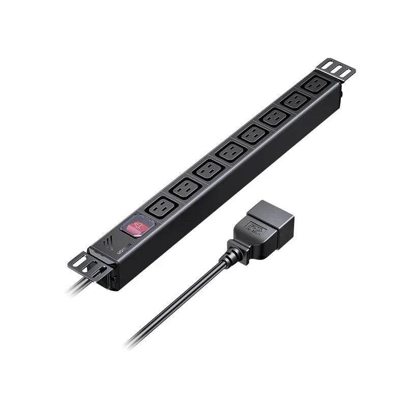 UGREEN 90519 PDU with eight IEC C13 outlets and mounting brackets