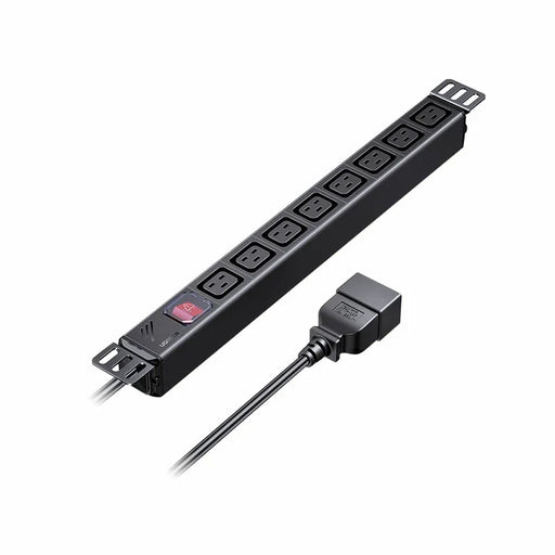 UGREEN 90519 PDU with eight IEC C13 outlets and mounting brackets