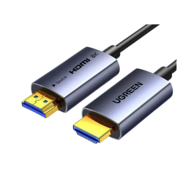 UGREEN HD183 55504 HDMI 2.1 8K60 fibre optic cable connectors