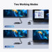 UGREEN Wireless Transmitter and Receiver TX USB-C(DP Protocol) and RX HDMI 1080P@60Hz 5G WiFi Transmission Compatible with Cellular/Computer/Laptop/Camera/TV Box/DVD/TIKTOK/Neflix (98FT/30M) (DP Protocol) (35031A) Ugreen