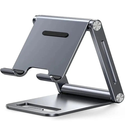 UGREEN Height Adjustable Tabletop Cell Phone Stand Holder With Aluminum Case (80708/ Open Box) - TeckPot
