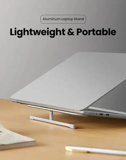 UGREEN Clip Laptop Stand Adjustable Foldable Holder for MacBook Air Pro PC 11 13 17 inch Model: 45415 TeckPot