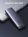 UGREEN M.2 NVMe Enclosure 10Gbps USB C 3.2 Gen 2 for M and M&B Key Aluminum PCIe Adapter Solid State Drive External Reader Support UASP & Trim in Size 2230/2242 /2260/2280 (35267) TeckPot