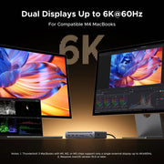 UGREEN Revodok Maxidok U712 75795F 10-in-1 Thunderbolt 5 dock dual displays up to 6K60