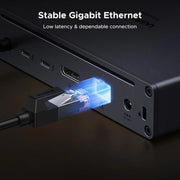 UGREEN Revodok Maxidok U712 75795F 10-in-1 Thunderbolt 5 dock stable gigabit ethernet