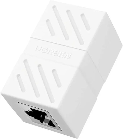 UGREEN RJ45 Inline Ethernet Coupler (Female–Female, Cat5e/Cat6/Cat7), 10 Gbps Max, Compact Keystone Connector with Nickel-Plated Contacts – Model 20311 Ugreen