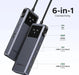 UGREEN Uno 6 In 1 USB-C Hub with 10Gbps 2*USB-C & 2*USB-A Data Ports, 1*PD, 1*4K@60Hz HDMI for MacBook Pro/Air, iPad Pro, Surface, XPS, Thinkpad and More (35998) TeckPot